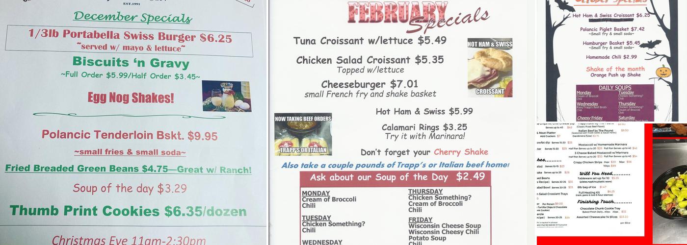 Bulldog's Restaurant and Catering Menu