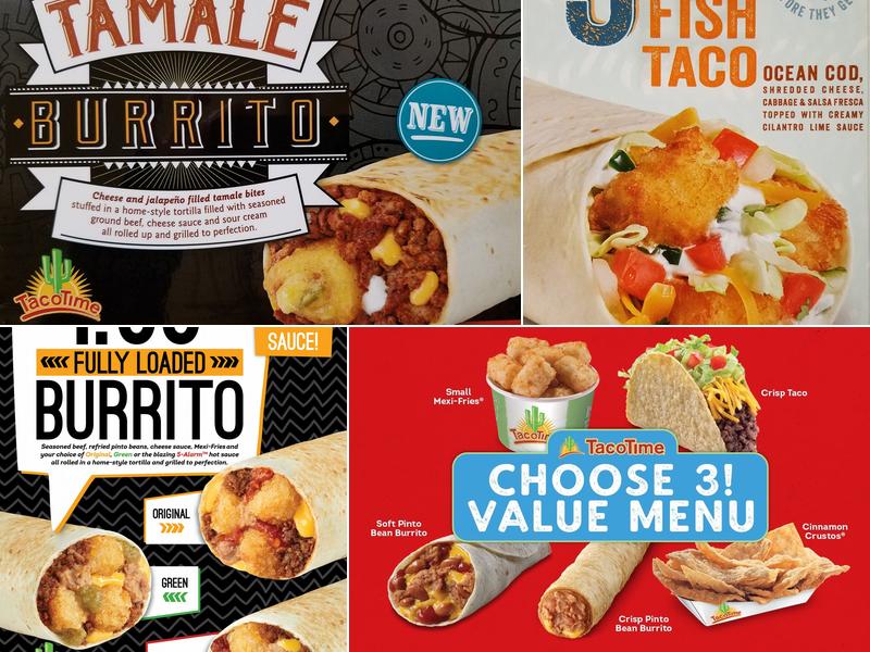 TacoTime Menu