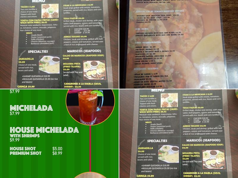 El Fogòn Katracho Menu
