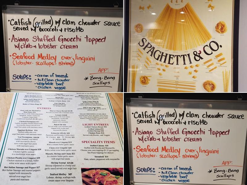 Pizzeli's Italian Oven Menu