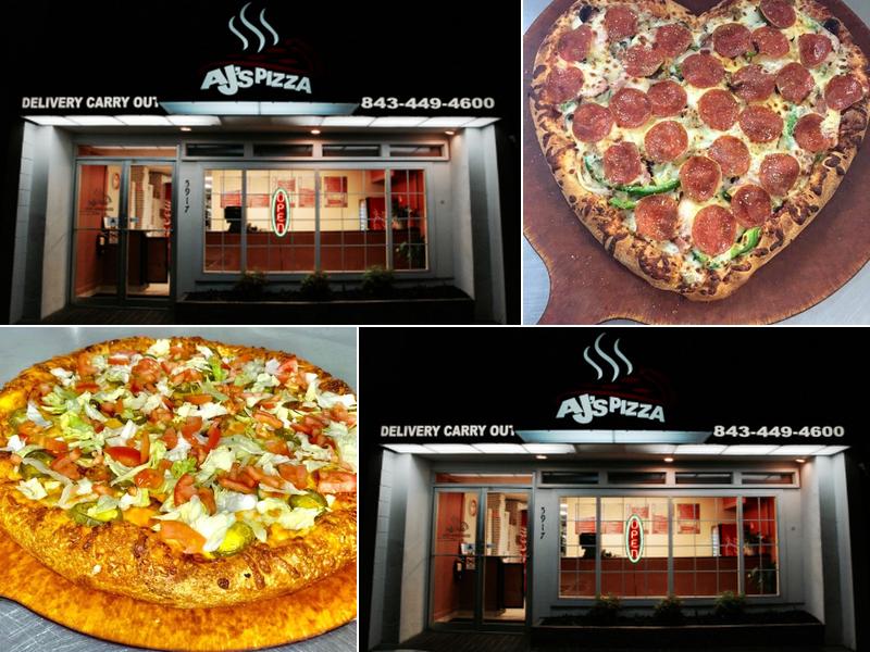 AJ'S Pizza Myrtle Beach 5917 N Kings Hwy, Myrtle Beach