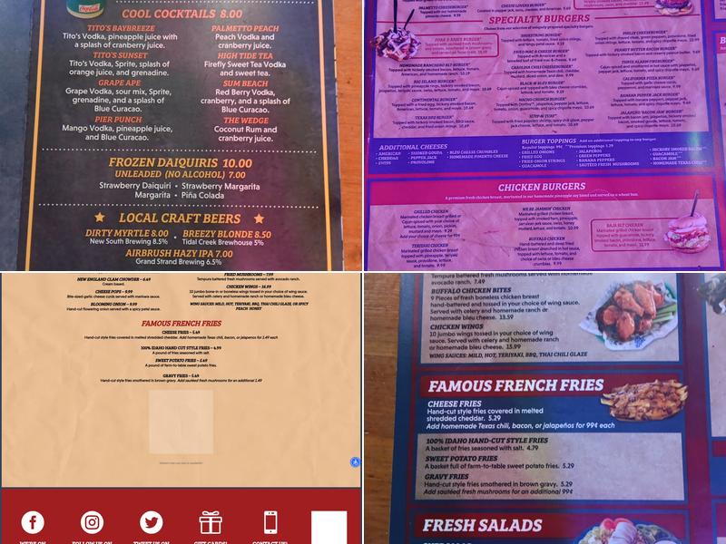 River City Cafe Menu