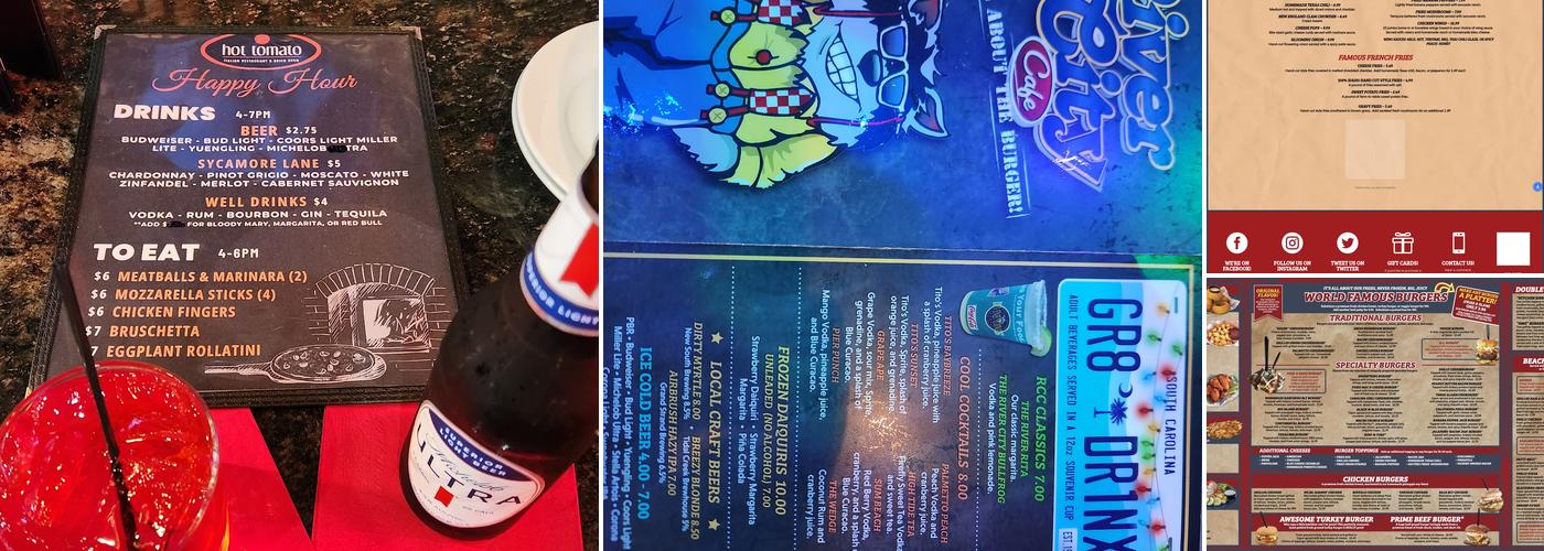 River City Cafe Menu