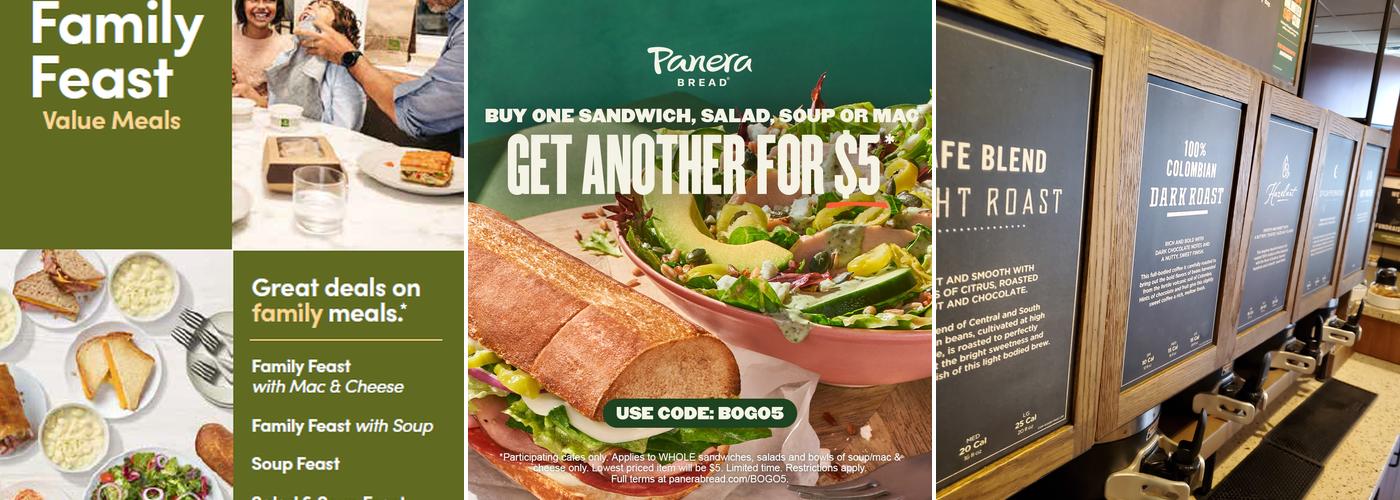 Panera Bread Menu