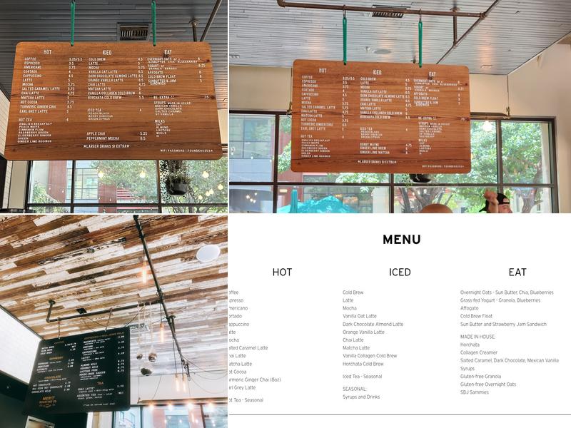 Local Coffee Menu