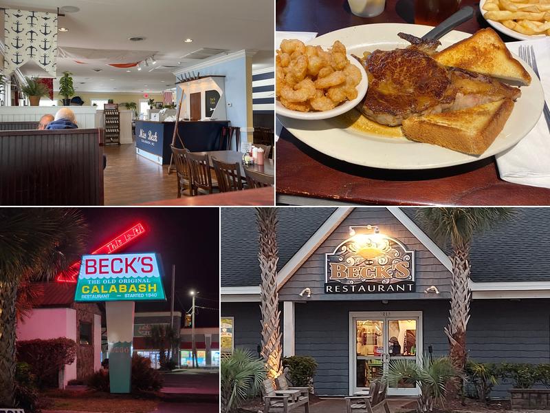 Beck's Restaurant 1014 River Rd, Calabash