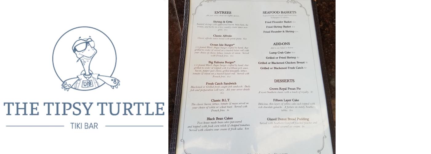 The Isles Beach Club Menu