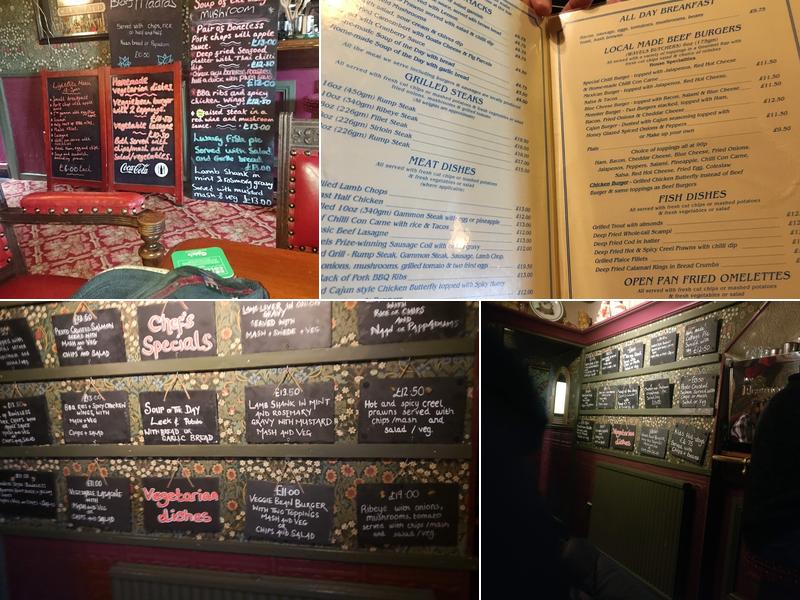 Y Glyntwrog Inn Menu