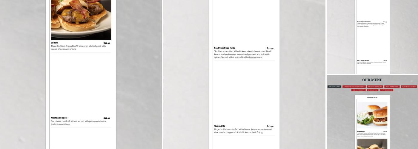 King Street Grille Menu