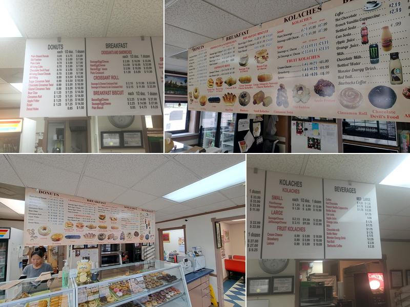 Lytle Donuts Menu