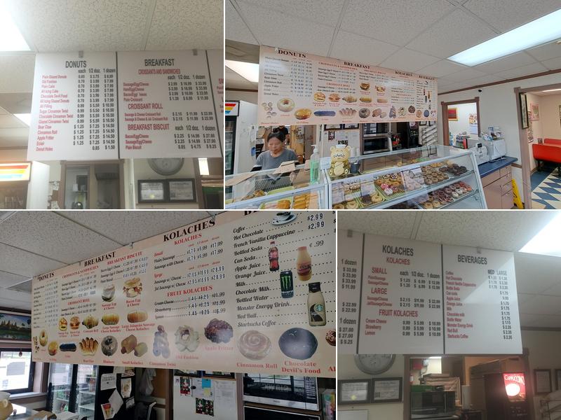 Lytle Donuts Menu