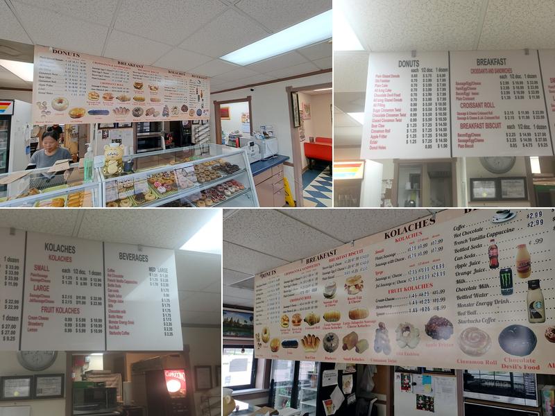 Lytle Donuts Menu