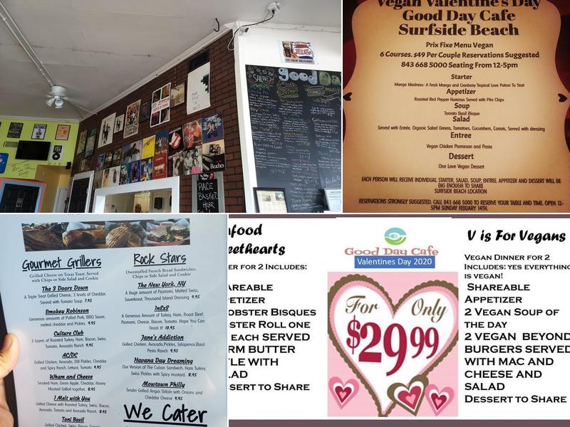 Good Day Cafe Surfside Beach Menu