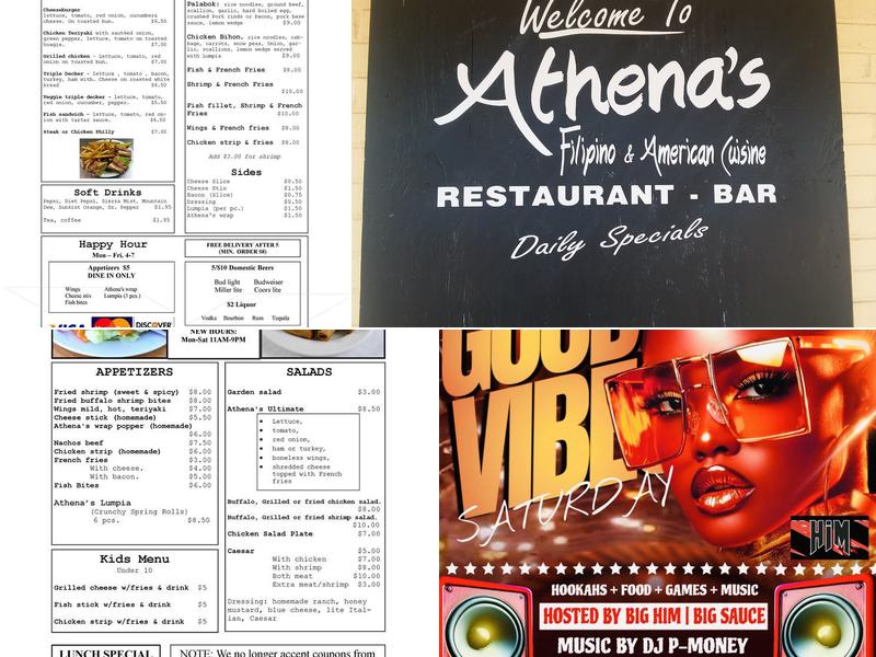 The Flock Bar and Grill Menu