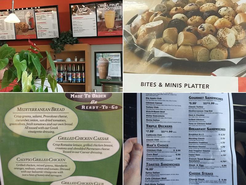 Big Apple Bagels Menu