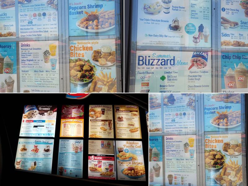 Dairy Queen (Treat) Menu