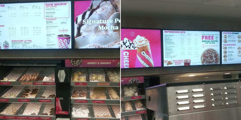 Dunkin' Menu