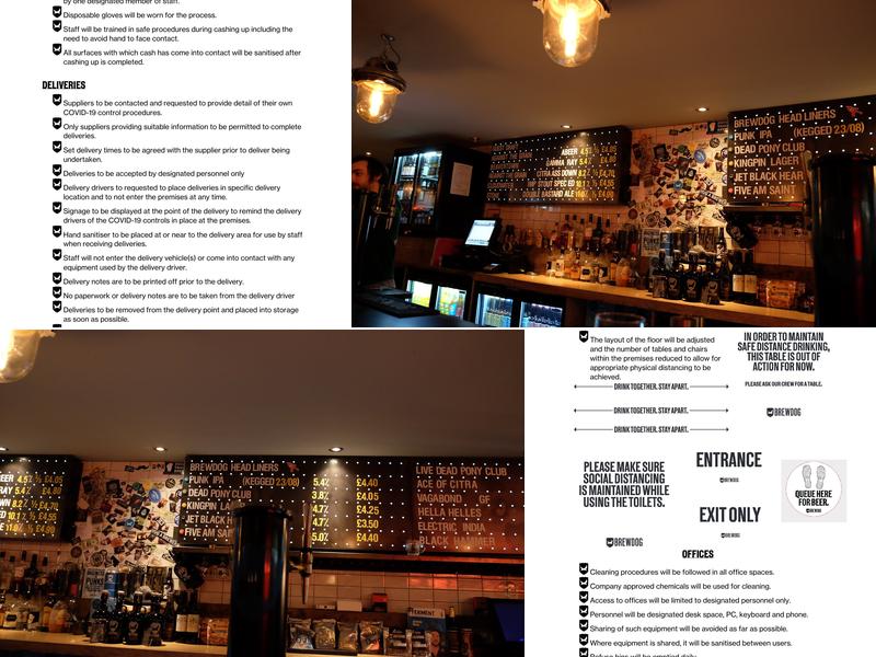 BrewDog Stirling Menu