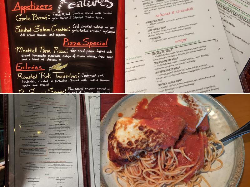 Rotelli Pizza & Pasta Menu