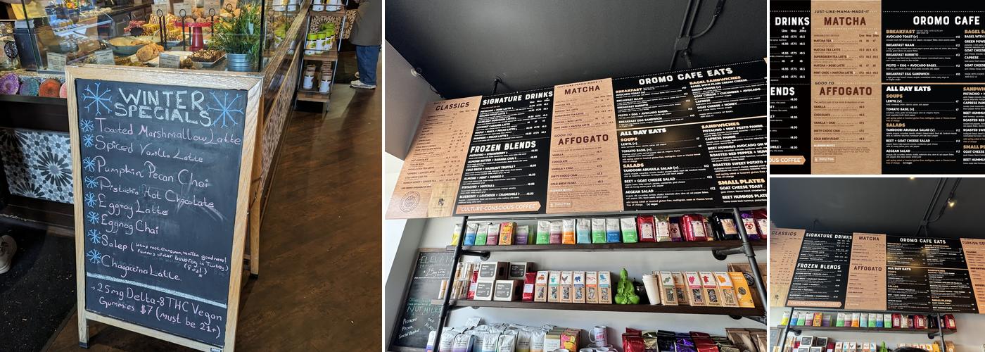 Oromo Cafe Lincoln Square Menu