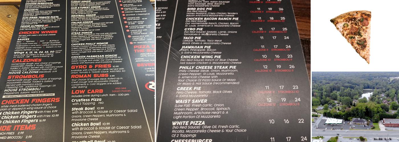 2 Bros Pizza Menu