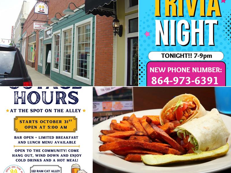 The Spot on the Alley