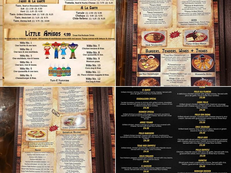 El Parian Mexican Restaurant Menu