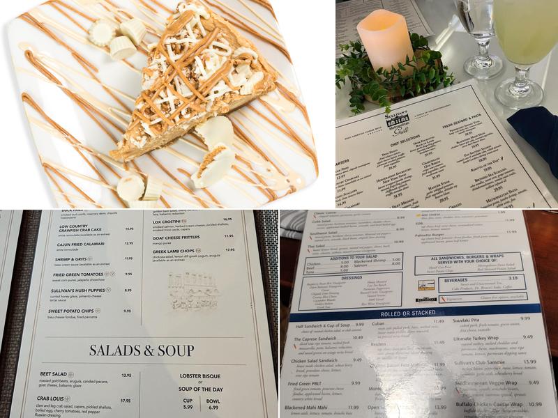 Sullivan's Metropolitan Grill Menu