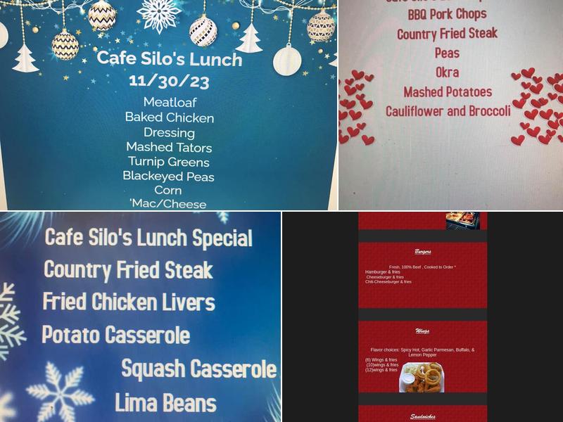 Cafe Silo Menu