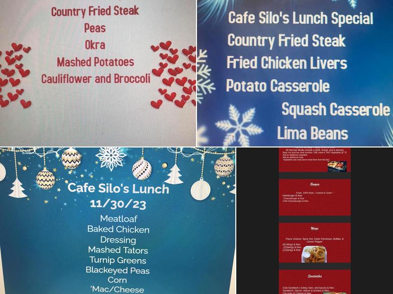 Cafe Silo Menu