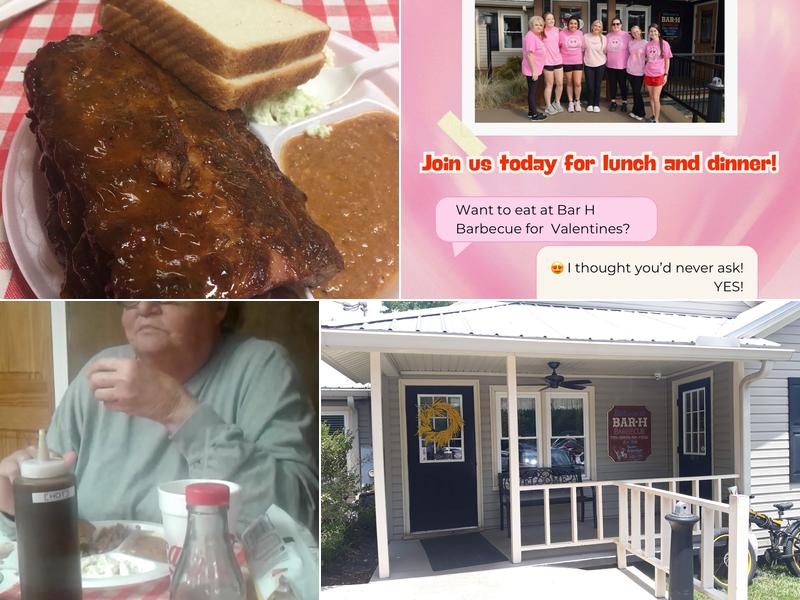 Bar H Barbecue 1380 E Main St, Franklin Springs