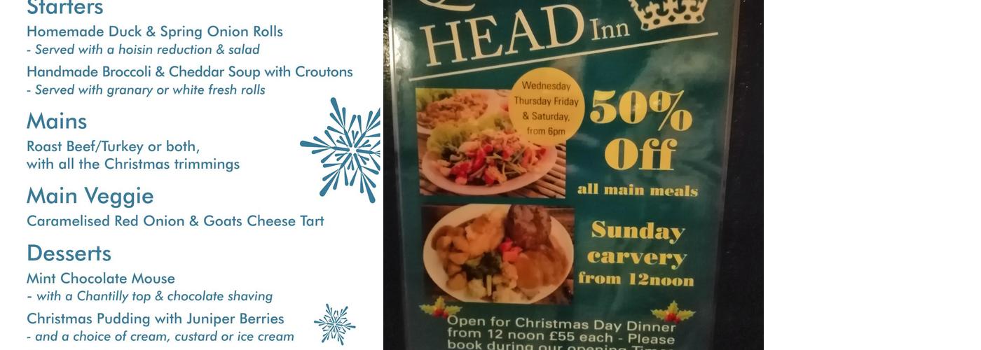 Queen's Head Inn Menu