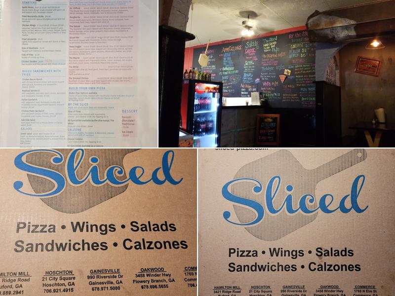 Sliced on Elm Menu