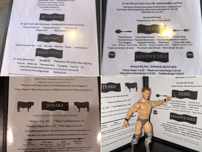 Ribeyes Menu