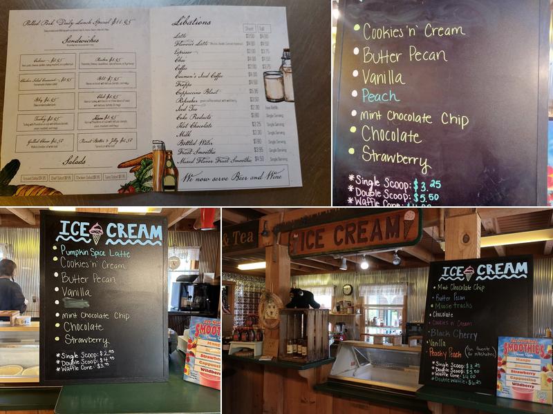 Pumpkintown Mountain Opry Menu