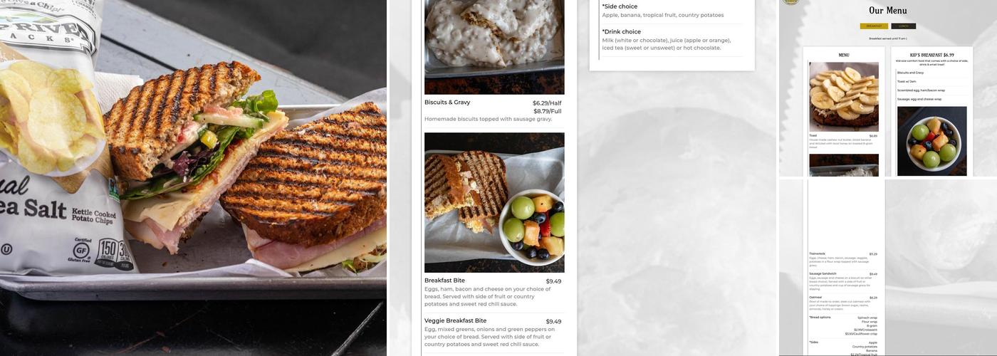 Third Space Coffee Menu