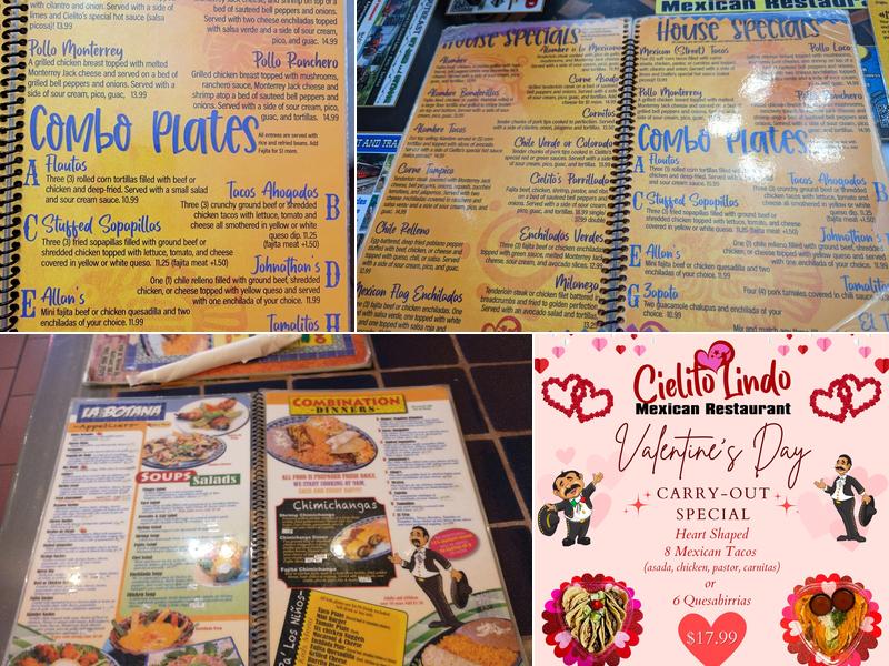 Cielito Lindo Menu