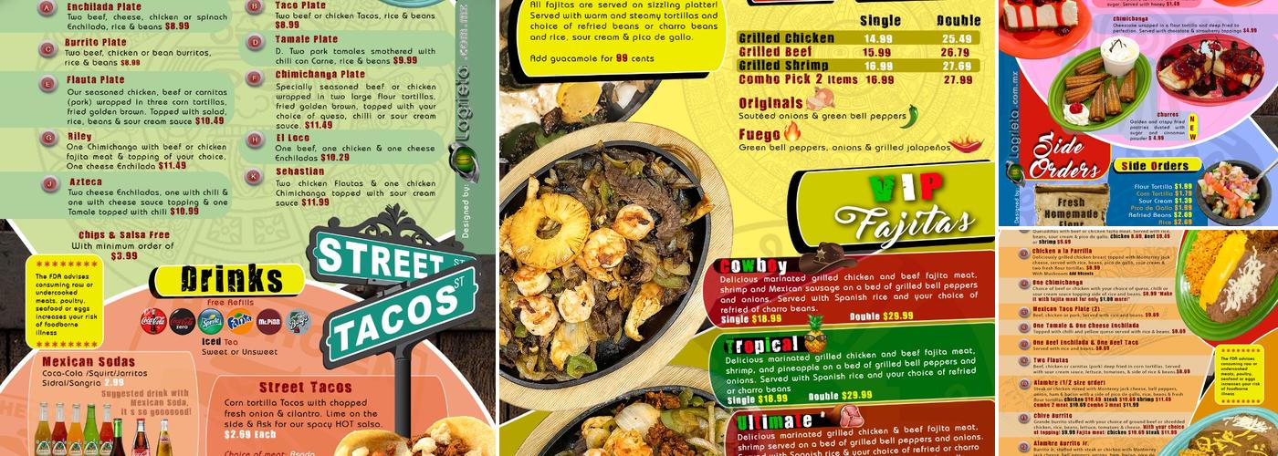 Papa Poblanos Broken Bow Menu