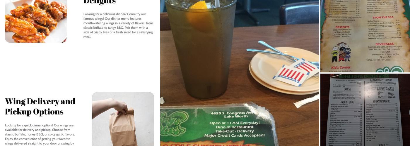 Wings Plus of Lake Worth Menu