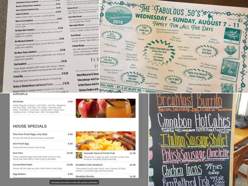 TearDrop Restaurant Menu