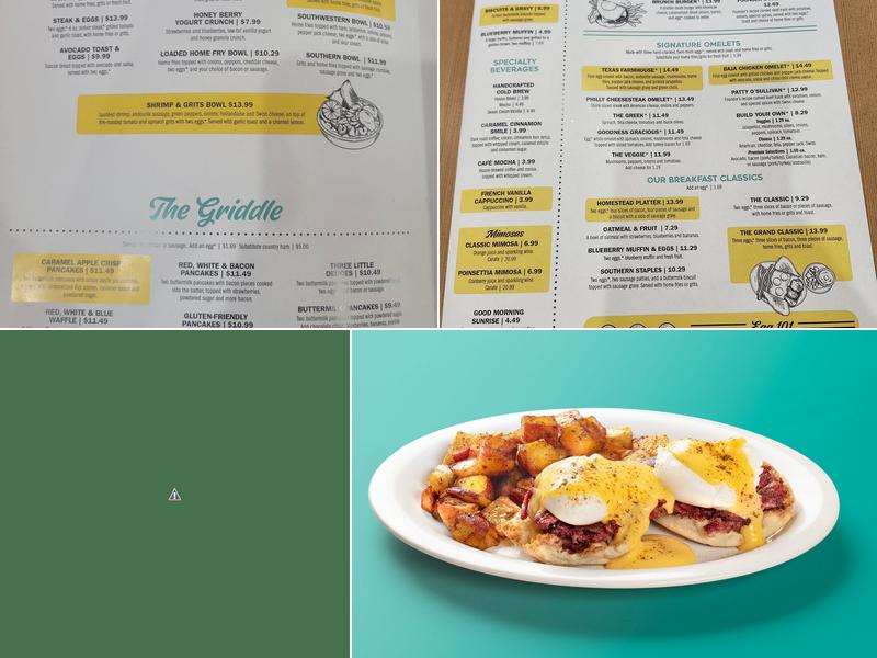 Eggs Up Grill Menu
