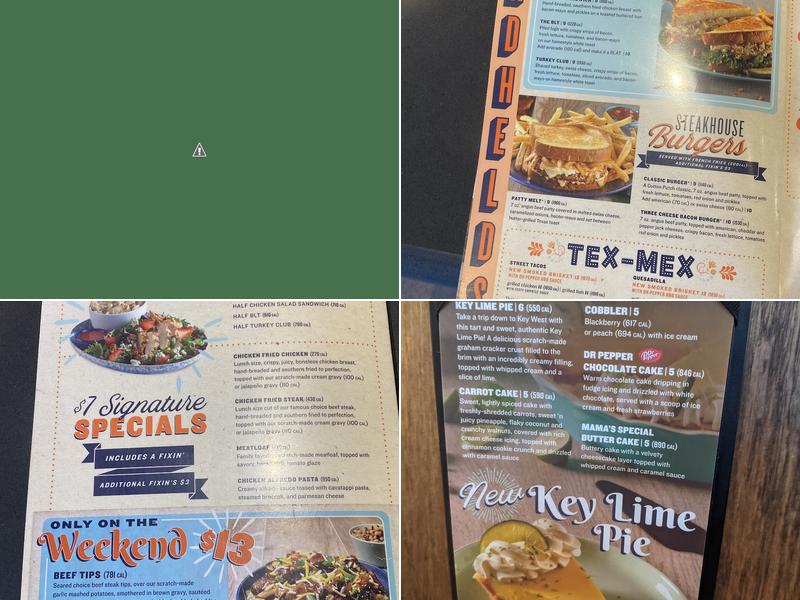 Cotton Patch Cafe Menu