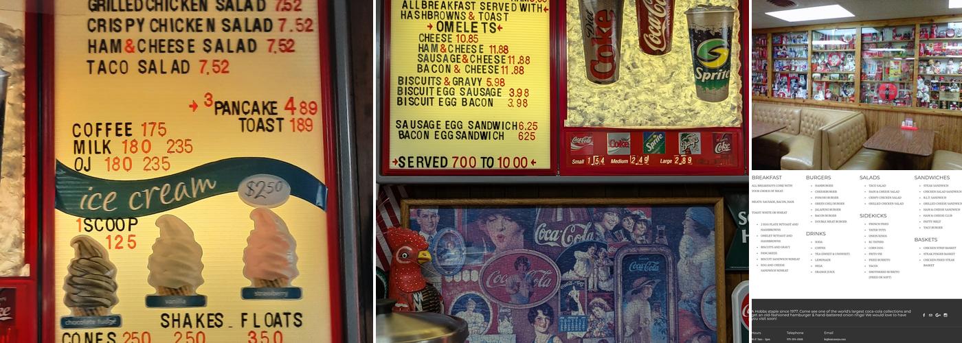 Casey's Restaurant Menu