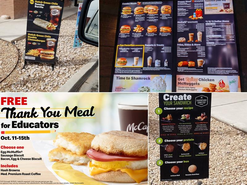 McDonald's Menu