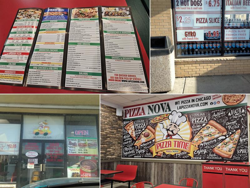 Pizza Nova Menu