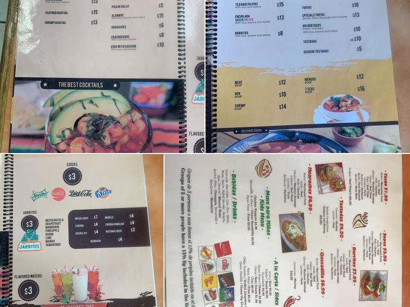 Taqueria La Mexicana Menu