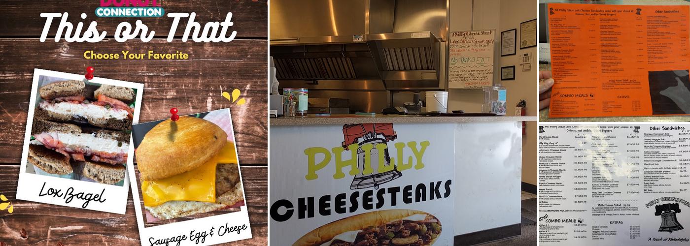 Donut Connection & Cheesesteaks of Goose Creek Menu