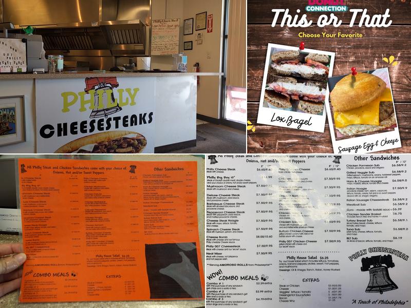 Donut Connection & Cheesesteaks of Goose Creek Menu