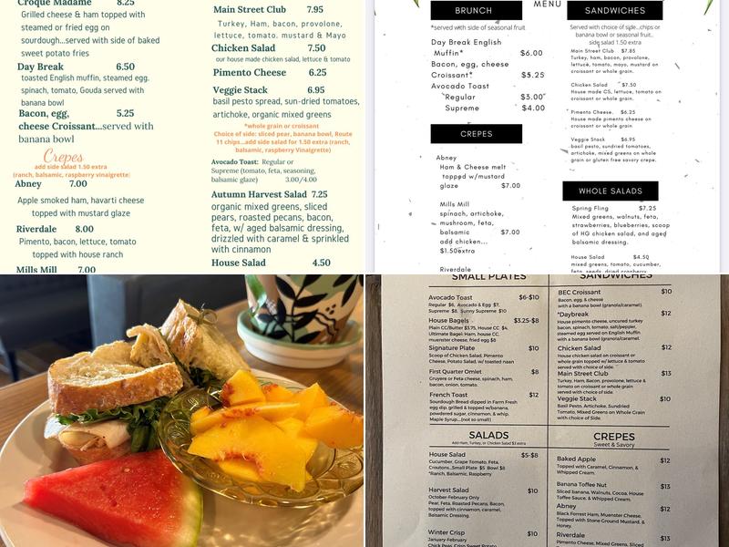 Humble Grounds Menu