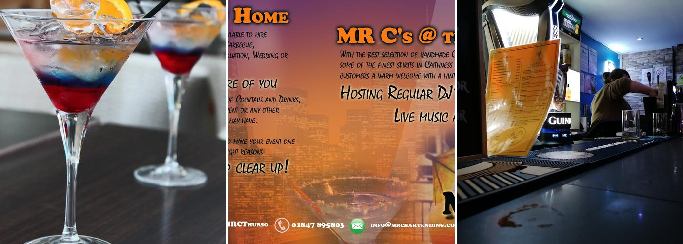 Mr C's Bar Menu